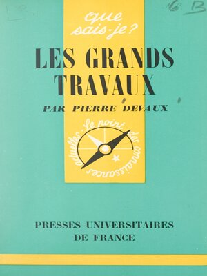 cover image of Les grands travaux